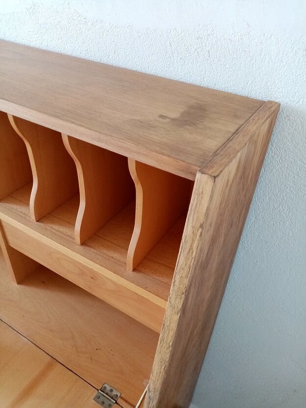 Vintage oak writing desk