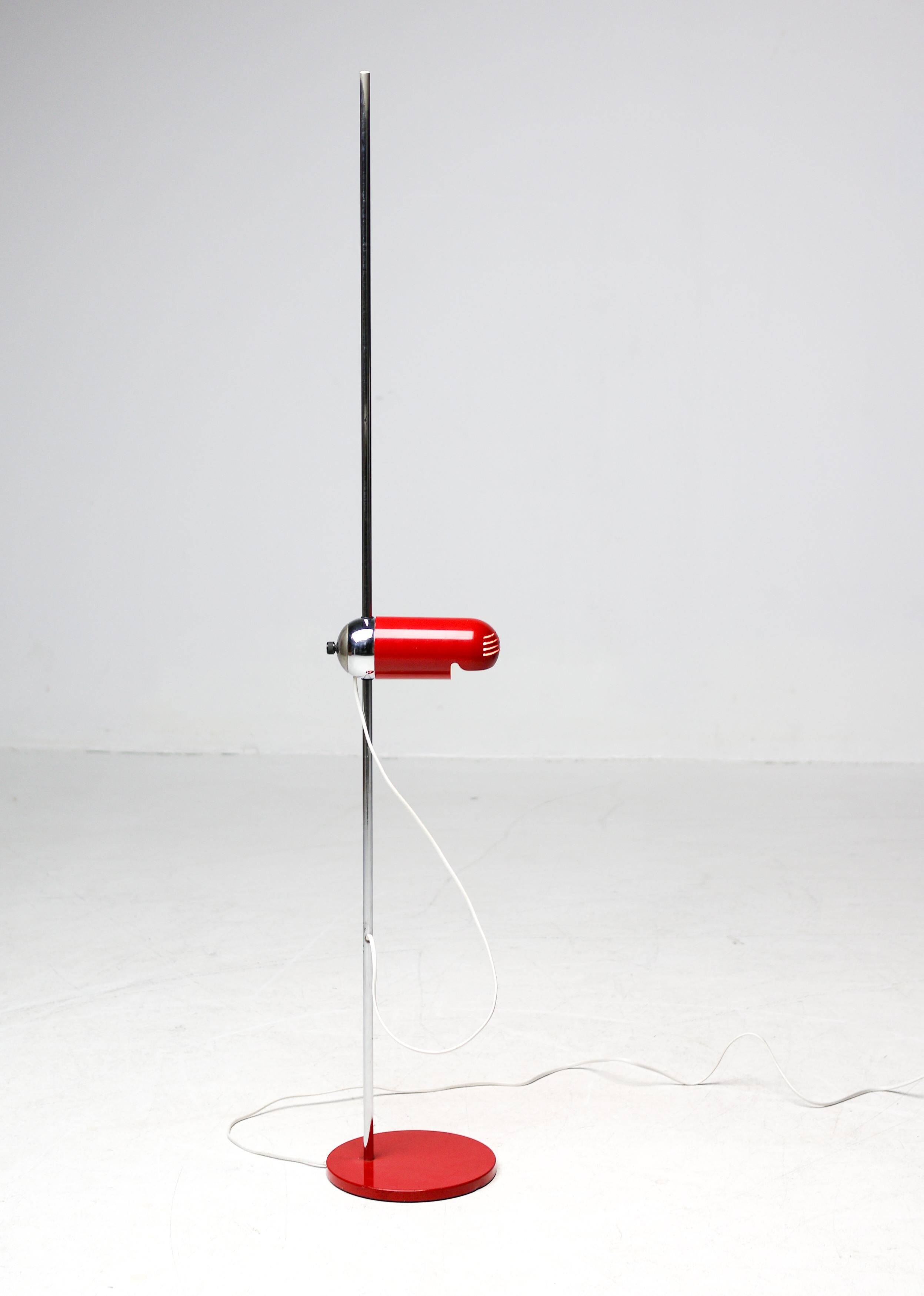 Floor lamp "2293", Martini, Falconi & Fois Architects for Reggiani, Italy, 1970