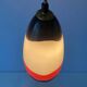 Mid-century coloured glass pendant lamp, 1960, Italy