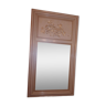 Large carved wooden mirror 70x125cm