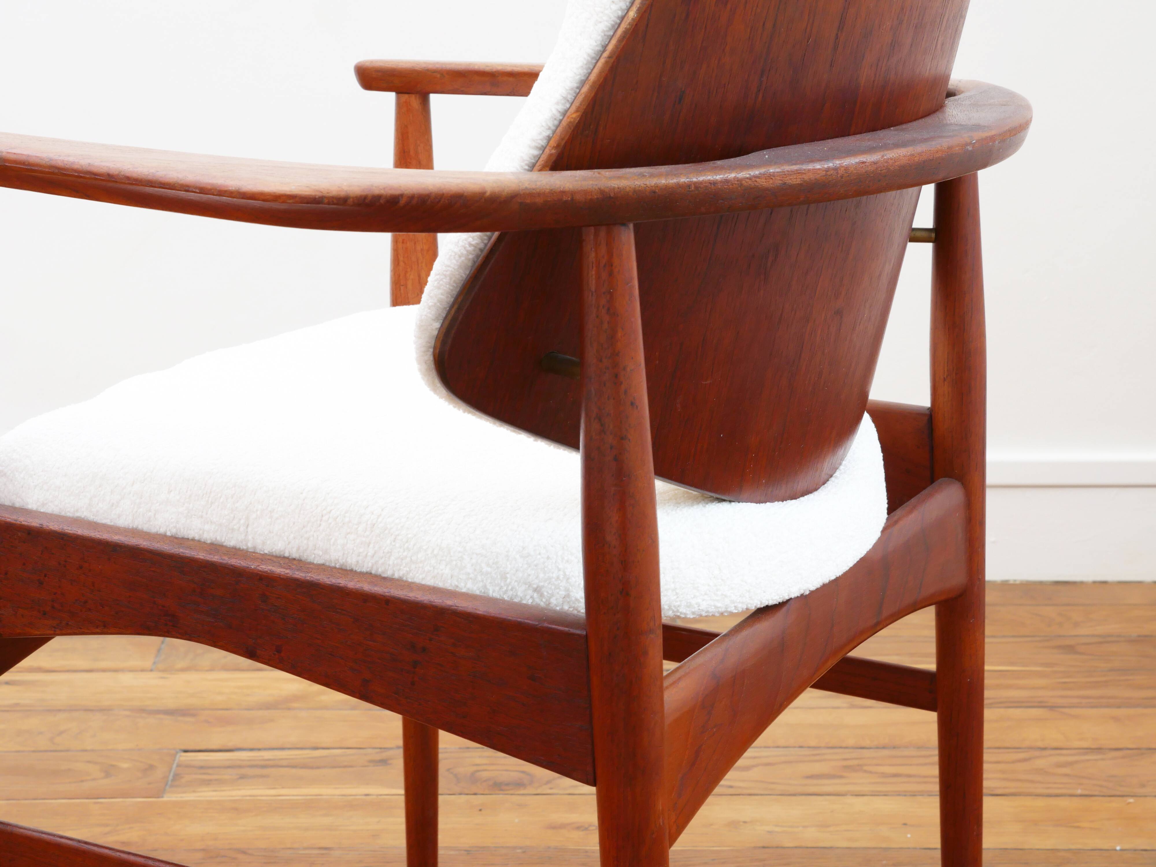 Fauteuil de bureau - Arne Hovmand-Olsen - Restauré