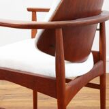 Fauteuil de bureau - Arne Hovmand-Olsen - Restauré