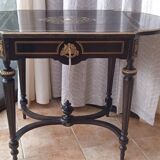 Table Napoléon 3 marqueterie
