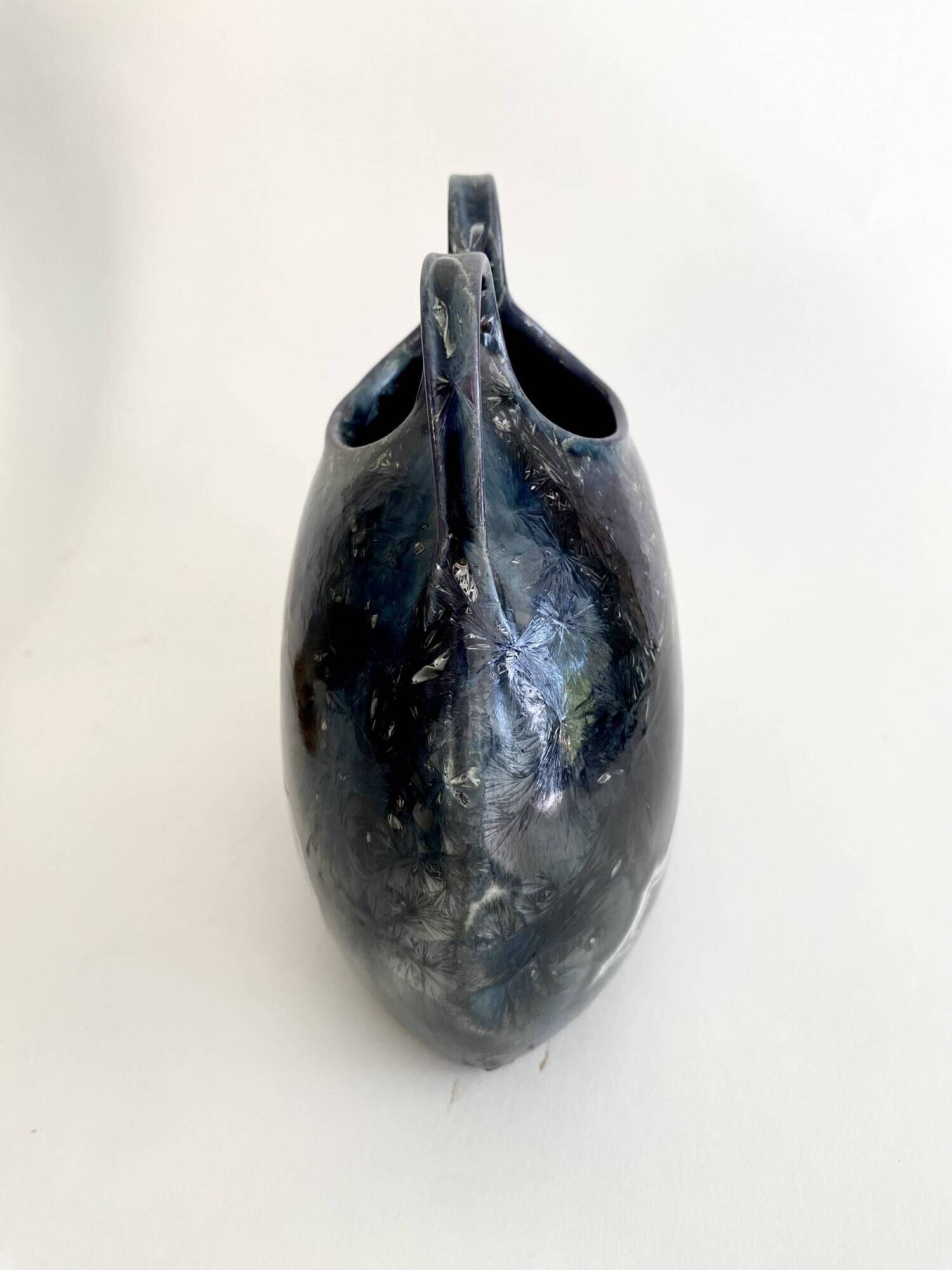 Vase with 2 handles, ceramic, 1979.