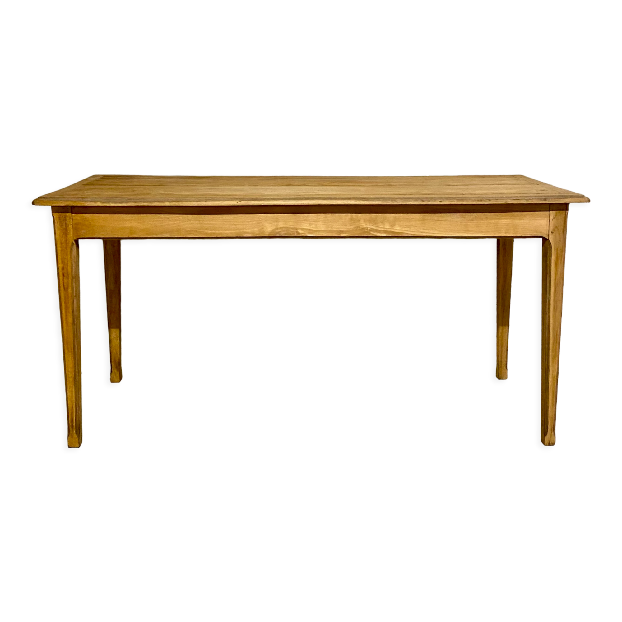Light wood table