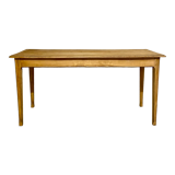 Light wood table