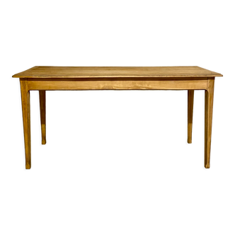 Light wood table