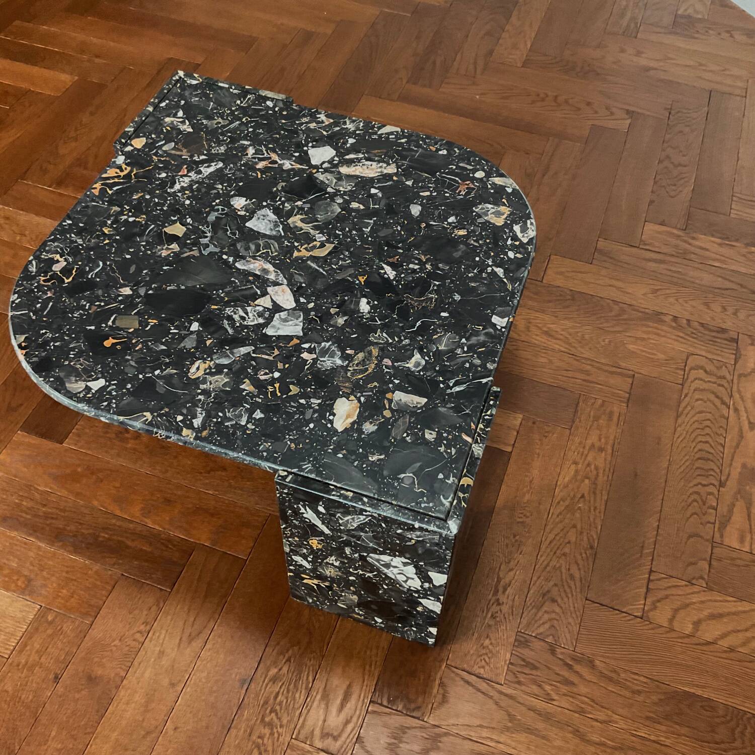 Vintage marble coffee table from the 70s