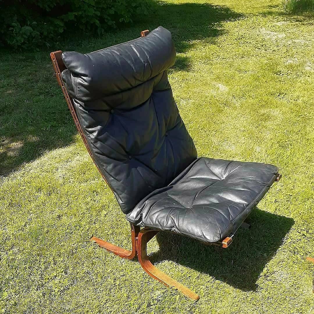 Armchair and ottoman siesta ingmar Relling