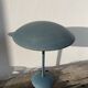 Pair of blue metal lamps Habitat, 1996