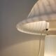 Large mushroom lamp by Peill & Putzler in zebra glass