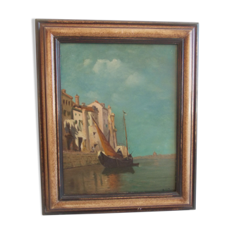 Painting oil on wood from Buisson 1912