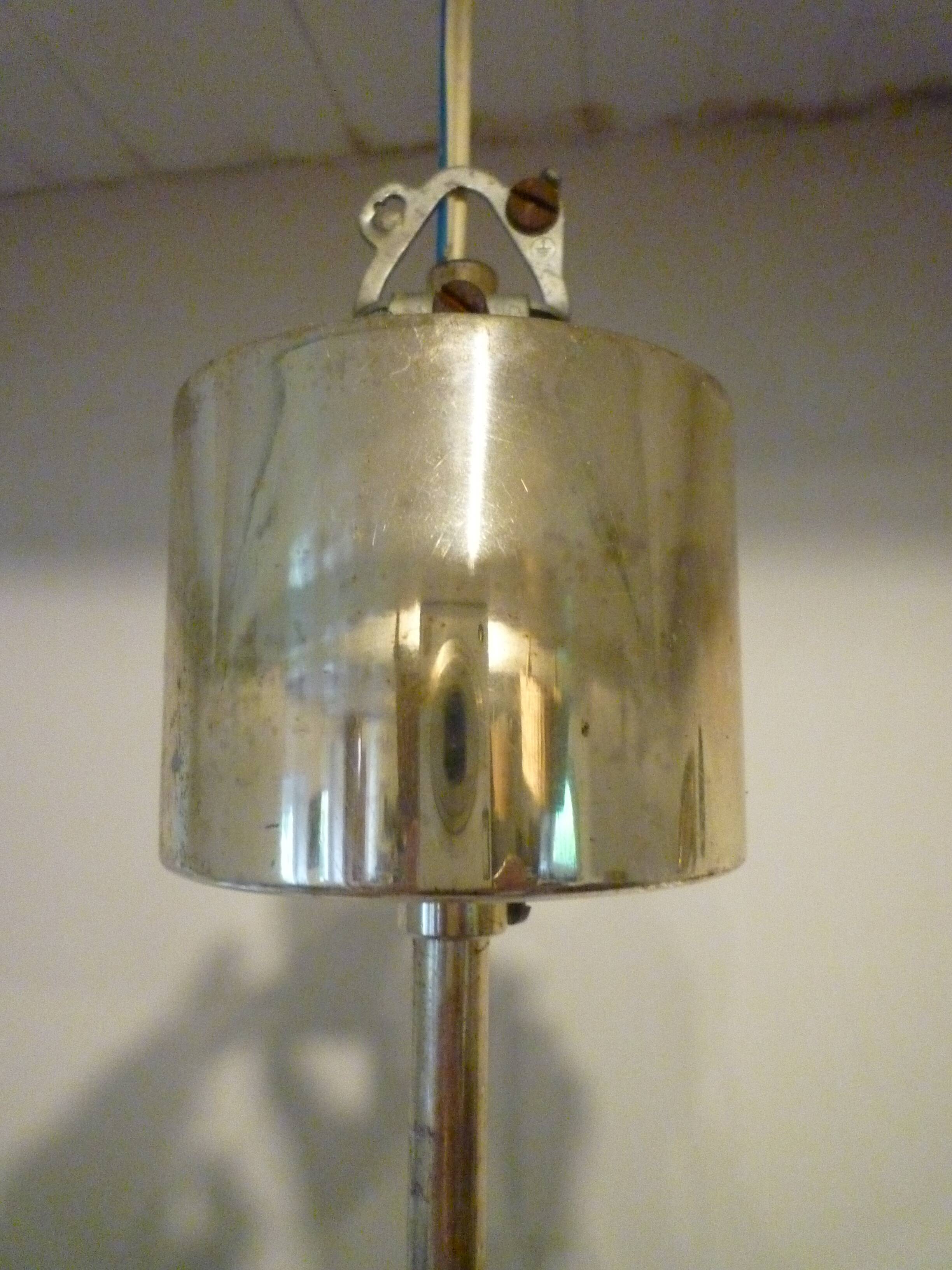 vintage "space age" faceted hnaging year 1970