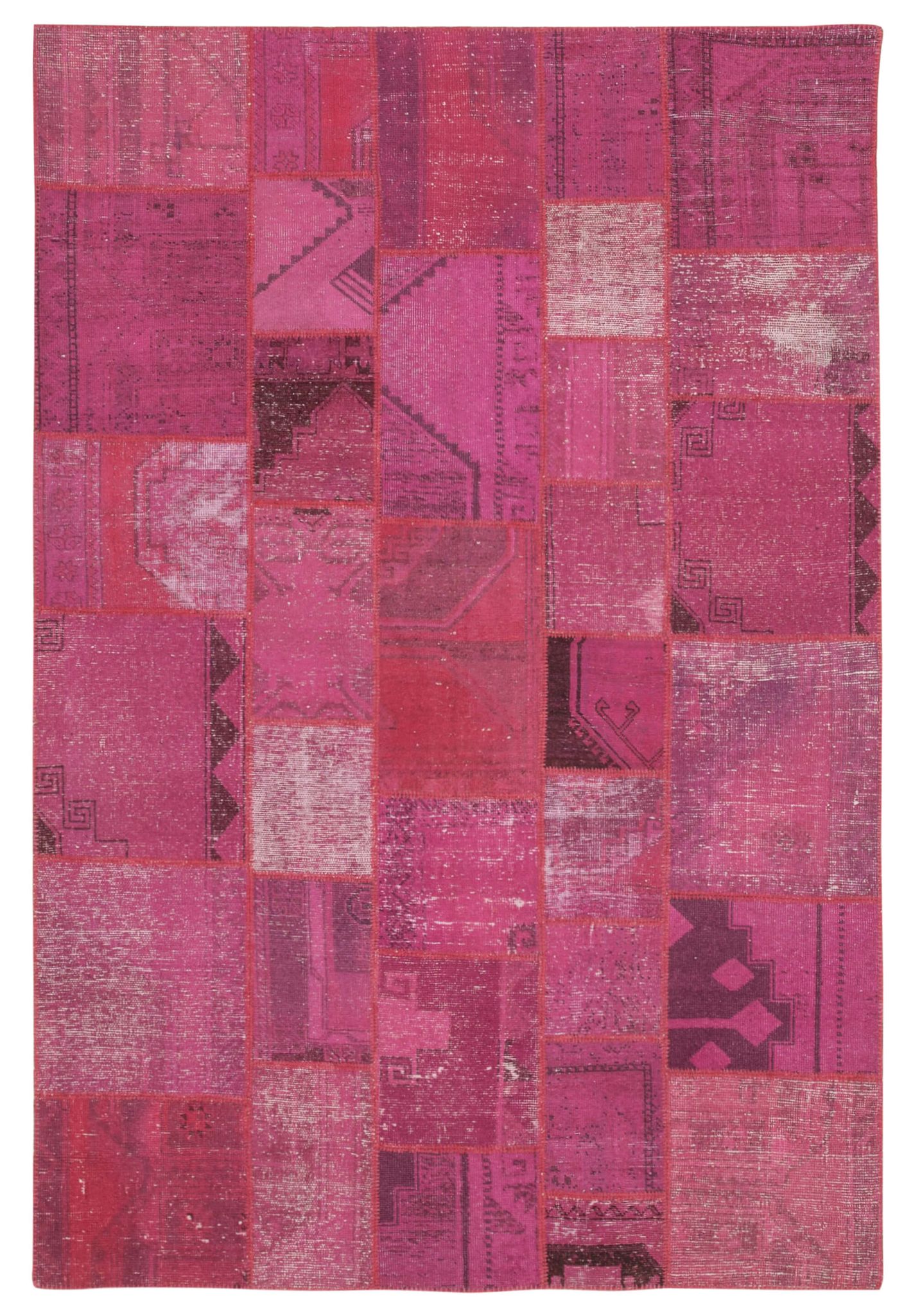 Hand-knotted turkish vintage 204 cm x 302 cm
