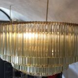 Magnificent Venini chandelier made in the 60s in Murano
