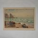Lithograph by Henri Rivière The Aspects of Nature - The Sea