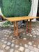 Table de bistrot bois vintage