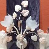 Wall lamp flowers