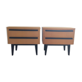Pair of nightstands year 60