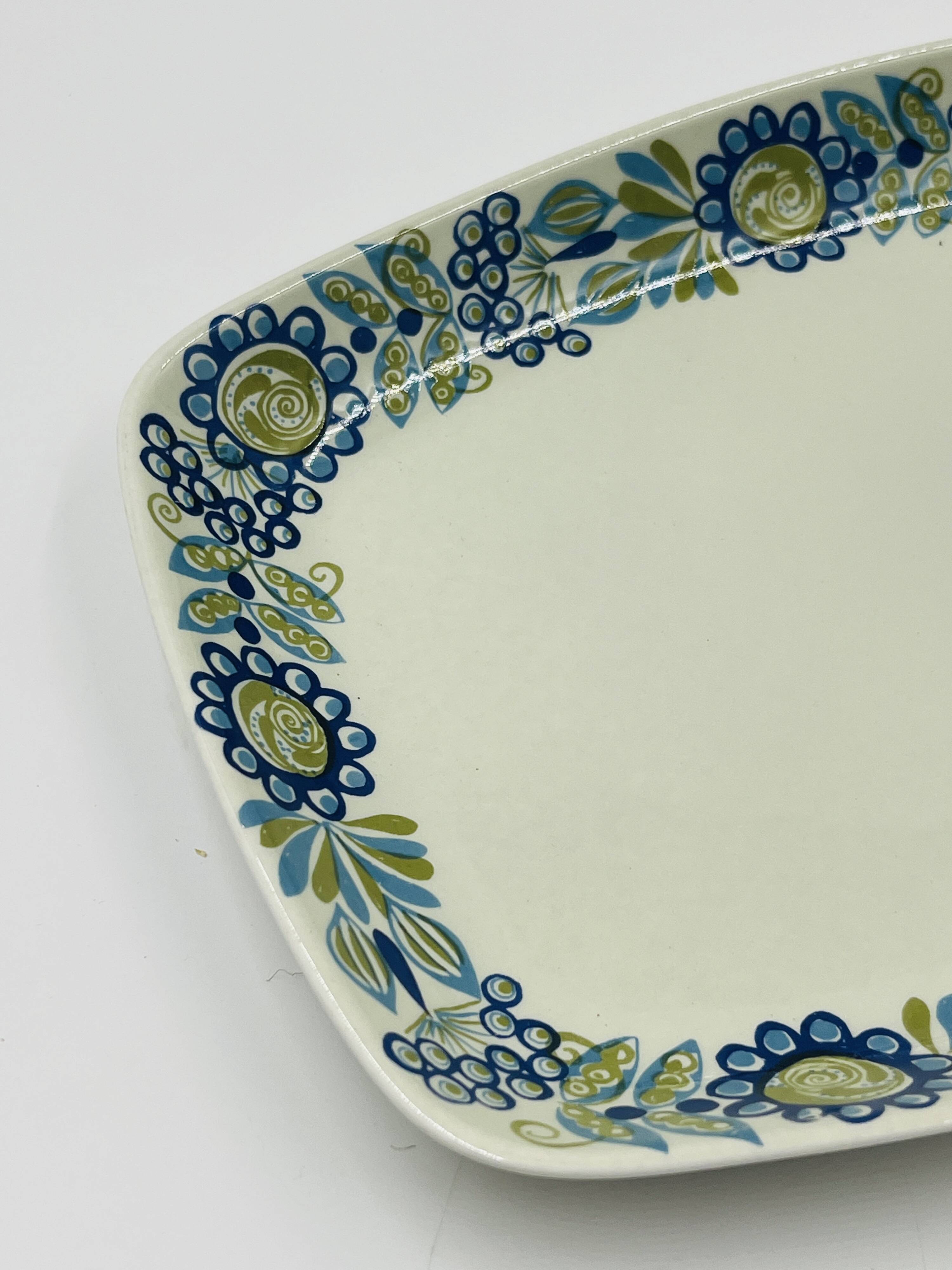 Plat "Tor Viking" Figgjo Norvège – Design 70s
