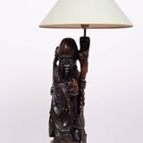 Table lamp Rosewood - Shoulao - God of Longevity Prosperety - China