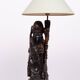 Table lamp Rosewood - Shoulao - God of Longevity Prosperety - China