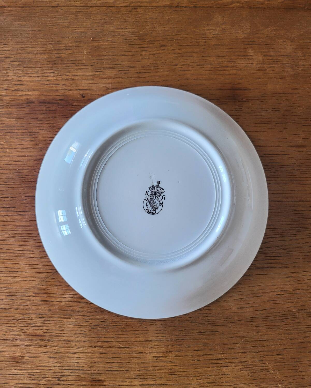 Lunéville KG Porcelain Deep Plate