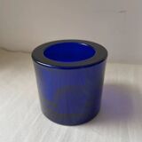 Iittala Kivi x Marimekko Vintage Royal Blue Candle Holder