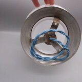 Art Deco opaline ball ceiling light