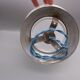 Art Deco opaline ball ceiling light