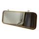 Grand miroir vintage en laiton
