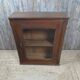 Vitrine murale en bois
