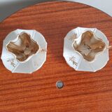 Pair of mocha cups