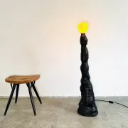 Lampe de sol Black Meteor par Jonathan Bocca pour Job Studio, Italie, 2023