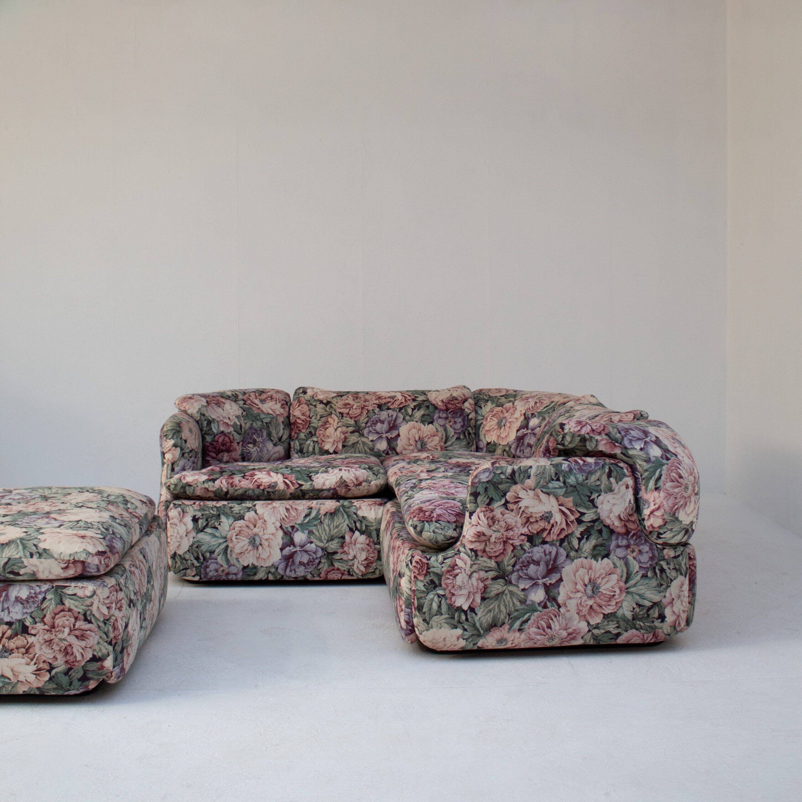 Confidential Sofa by Alberto Rosselli for Saporiti