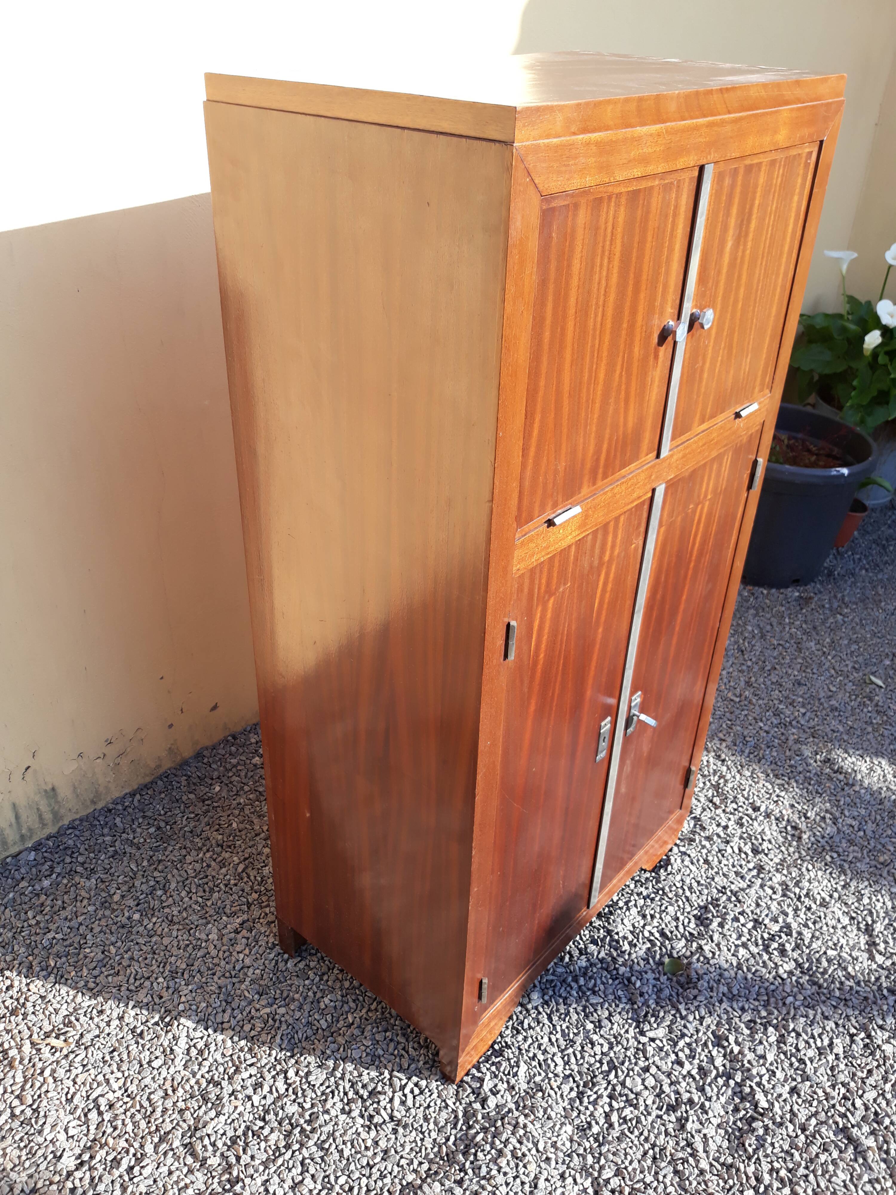 art deco cocktail cabinet