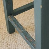 Antique French wooden stool