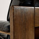 Leather sofa set model 757 by Harry de Groot for Leolux, set of 3.