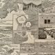Lot de 2 lithographies sur les ports de 1897