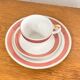Trio, breakfast set, New Look, Kahla Volkstedt, Germany 1960s.