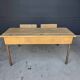 Vintage 2-seater school desk for children