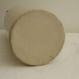Glazed stoneware bottle - beige/cream