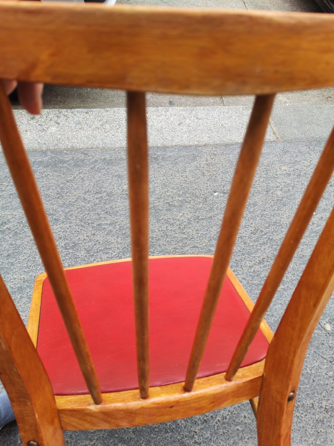 1960s Scandinavian bistro chair