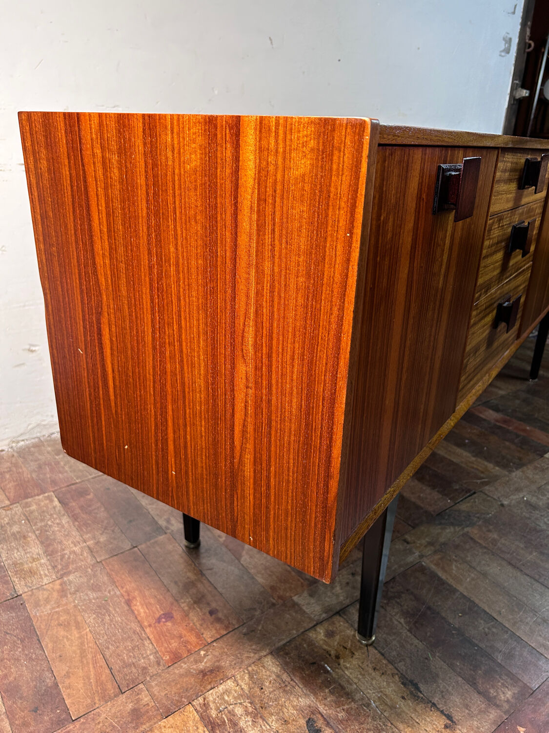 Mid Century Retro Vintage Sideboard Teak 1960 by Nathan
