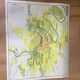 Vintage map of Paris 50s