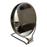 Round barber mirror