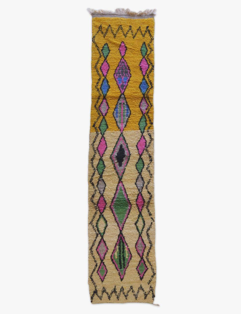Berber Hallway Rug - 340 x 76 cm