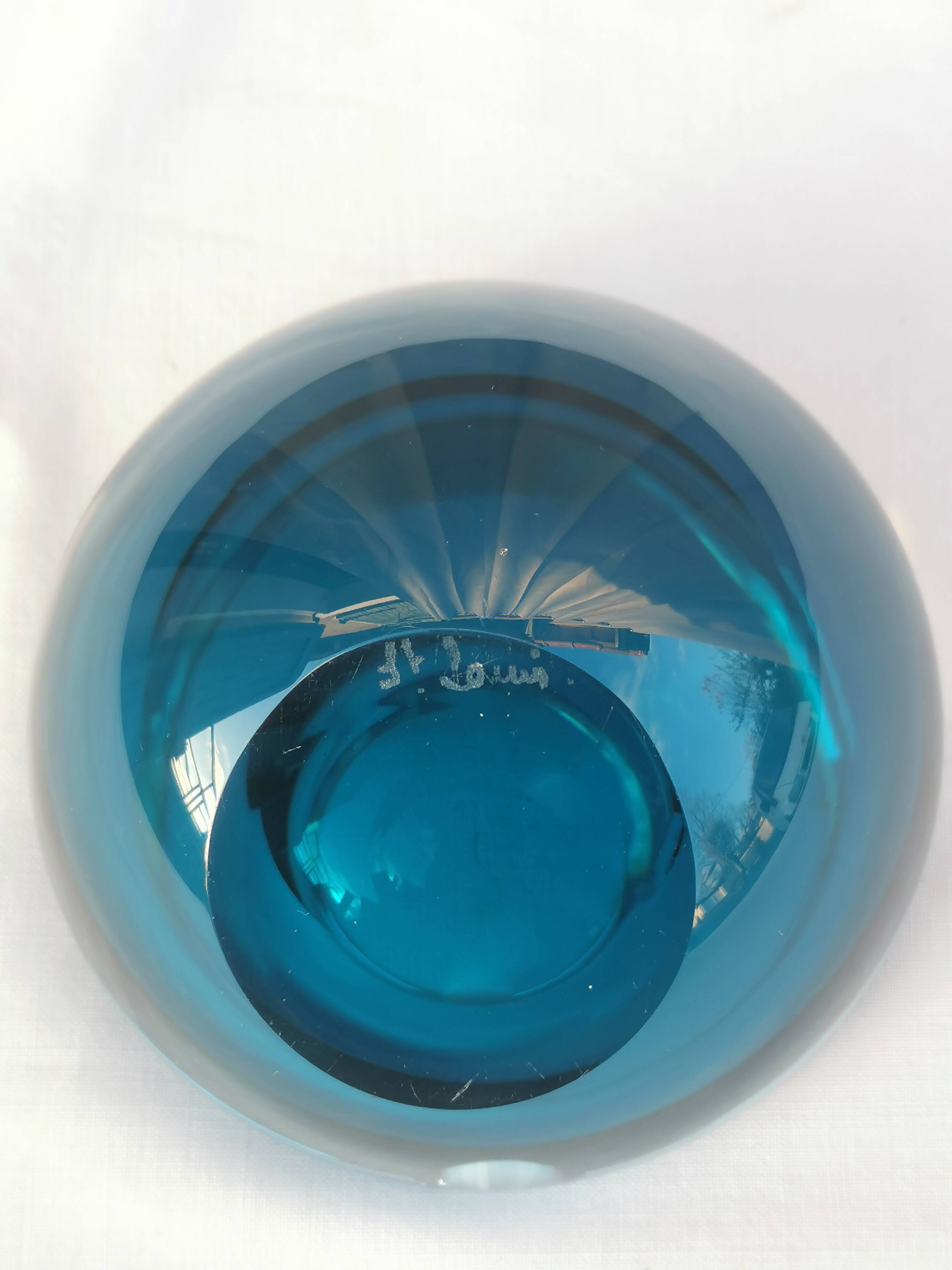 SAINT LOUIS CRYSTAL EMPTY POCKET OR ASHTRAY