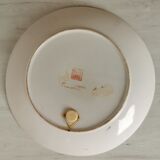 Chinese flower plate