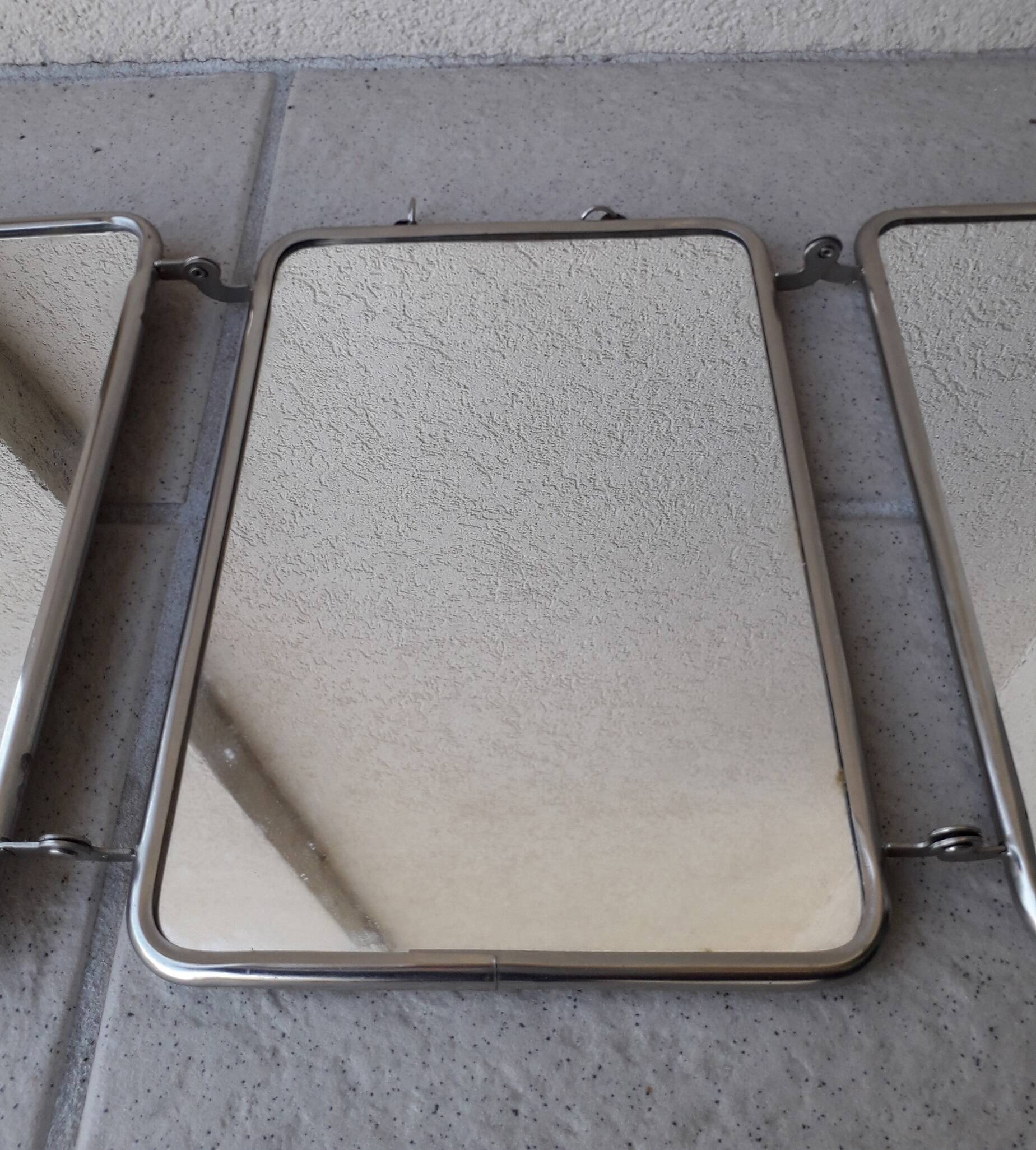 Barber mirror triptych